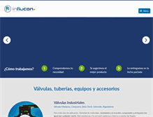 Tablet Screenshot of influcon.com